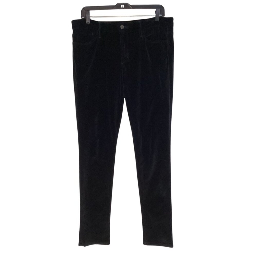 Joe’s Jeans The Chelsea Velvet Pants Women’s 30 Black Skinny